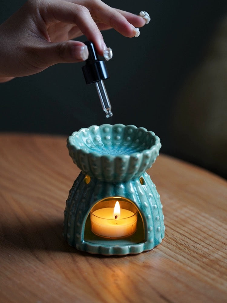 Ceramic tea light candle holder